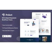 Poket - SEO & Digital Marketing Responsive WordPress Theme
