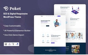 Poket - SEO & Digital Marketing Responsive WordPress Theme