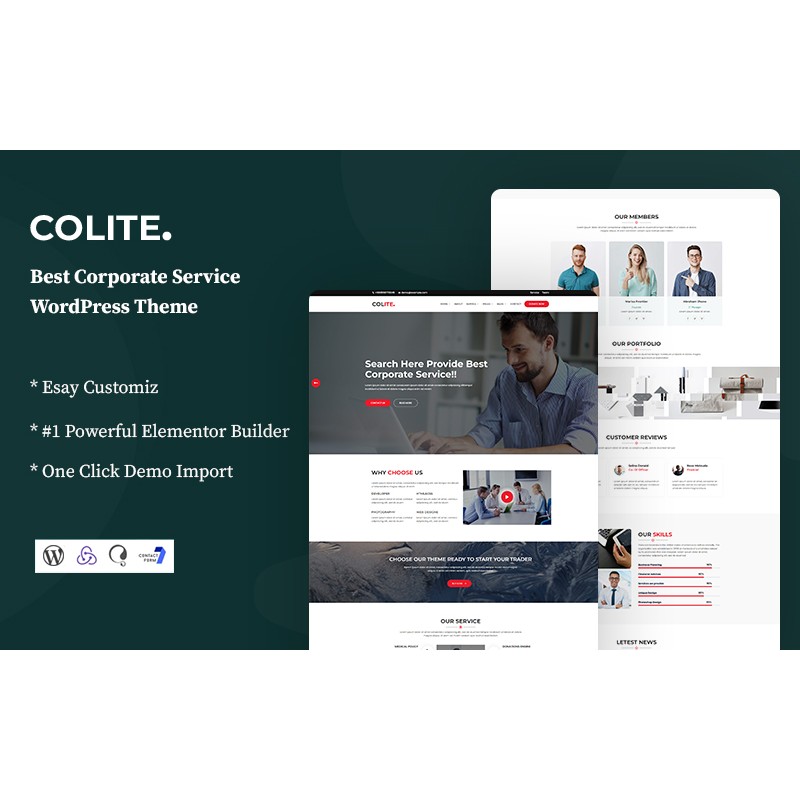 Colite - Corporate Service WordPress Theme