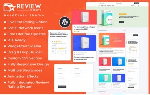 Reviews & Ratings WordPress Theme