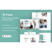 Poket - Business Consulting WordPress Theme