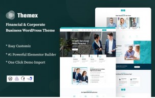Themex - Financial & Corporate Business WordPress Theme