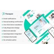 Therapist - Doctor Appointment Booking WordPress Theme