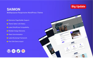 Saimon - Multipurpose Responsive WordPress Theme