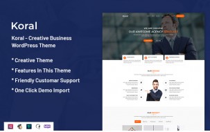 Koral - Creative Business WordPress Theme