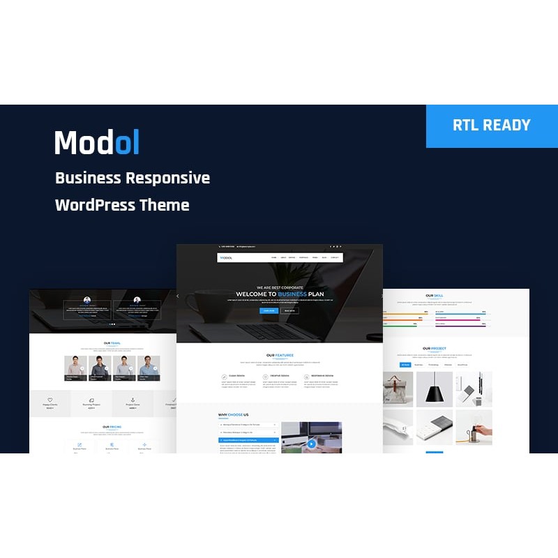 Modol - Business Responsive WordPress Theme
