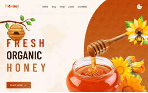 TishHoney - Honey Store WordPress Theme