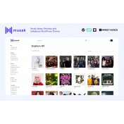 MUZAK - Music News, Reviews and Database WordPress Theme