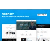 Ordinary - Business Responsive WordPress Theme