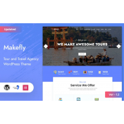 Makefly - Tour and Travel WordPress Theme