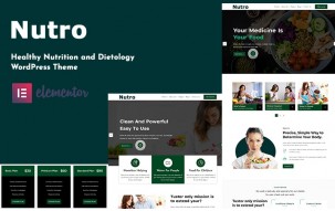 Nutro - Nutrition Health Services WordPress Theme
