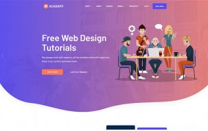 Acadamy - Education Responsive WordPress Theme