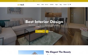 Artteck - Best Interior Design WordPress Theme