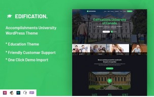 Edification - Accomplishments University WordPress Theme