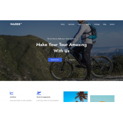 Warde &ndash; Tour and Travel Landing Page WordPress Theme