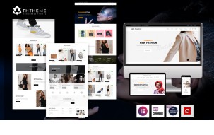 New Fashion &ndash; The Elementor Fashion Shop WordPress theme