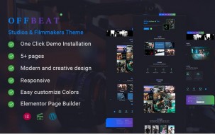 Offbeat - Multipurpose Corporate Creative Agency & ecommerce WordPress Theme