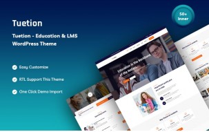 Tuetion - Education and LMS WordPress Theme