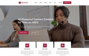 Bication - Virtual Call Center WordPress Theme