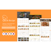 Quick Recipe - Food & Recipe WordPress Theme