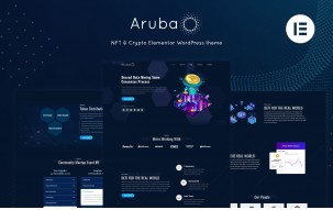 Aruba - Crypto & ICO Elementor WordPress Theme