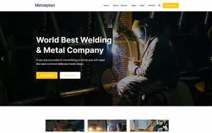 Metalplan - Metal Company WordPress Theme