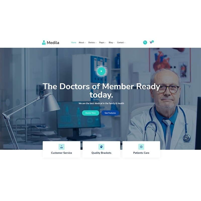 Medila - Medical Service WordPress Theme