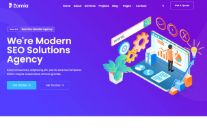 Zomia - Technology & Agency WordPress Theme