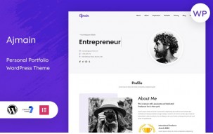 Ajmain &ndash; Portfolio Landing Page WordPress Theme