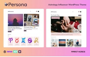 PERSONA - Astrology Influencer WordPress Theme