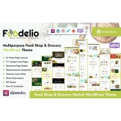 Foodelio &ndash; Multipurpose Food Shop Grocery WordPress Theme