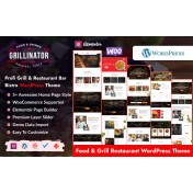 Grillinator - Food Grill Restaurant Elementor WordPress Theme