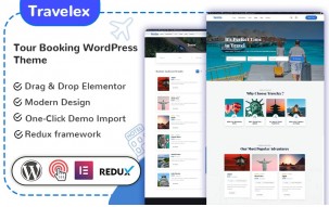 Travelex - Travel Booking WordPress Theme