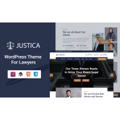 Justica - Responsive Justice Firm WordPress Theme