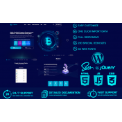 Cryptoce - Cryptocurrency & Bitcoin WordPress Theme