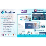 Medilax - Medical Service Health Clinic Doctor WordPress Theme