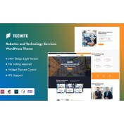 Techite - Robotics and Technology Services WordPress Theme