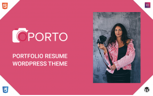 oPorto - Responsive Personal Portfolio Resume WordPress Theme