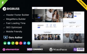 Bigbuss - Corporate and Business WordPress Theme