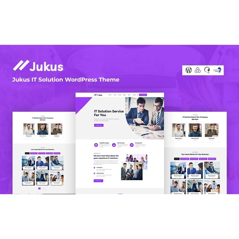 Jukus - IT Solution WordPress Theme