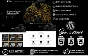 Titan - Web Design Agency WordPress Theme