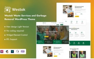 Westok - Waste Services and Garbage Removal WordPress Theme