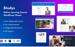 Studys - Online Learning Course WordPress Theme