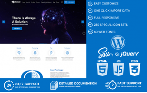 Braincho - Psychologist, Therapy & Psychological Counseling WordPress Theme