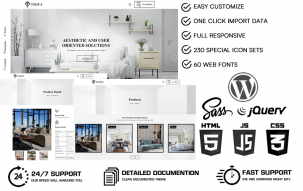 Inova - Interior & Furniture Manufacturing WordPress Theme