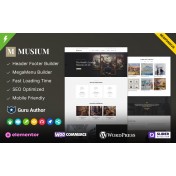 Musium - Art Gallery and Museum WordPress Theme