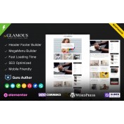 The Glamous - Magazine and Fashion Blog WordPress Theme