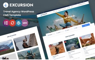 Excursion - Tour and Travel WordPress Theme