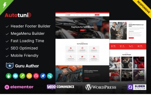 Autotuni - Auto Mechanic and Car Repair WordPress Theme
