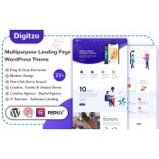 Digitzo - Multipurpose Landing Page WordPress Theme